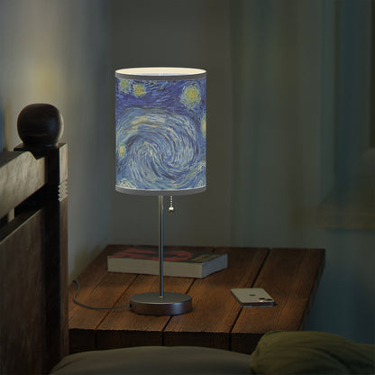 Starry Night Lamp on a Stand, US|CA plug