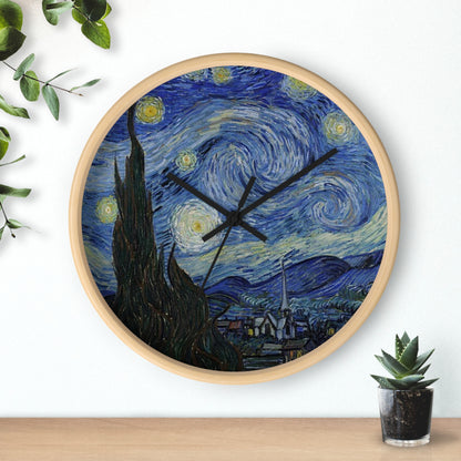 Starry Night Wall Clock