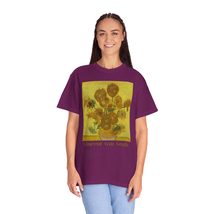 Unisex Garment-Dyed T-shirt Sunflowers by Vincent van Gogh