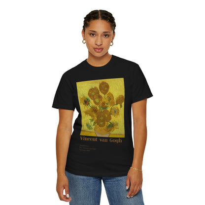 Unisex Garment-Dyed T-shirt Sunflowers by Vincent van Gogh