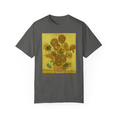 Unisex Garment-Dyed T-shirt Sunflowers by Vincent van Gogh