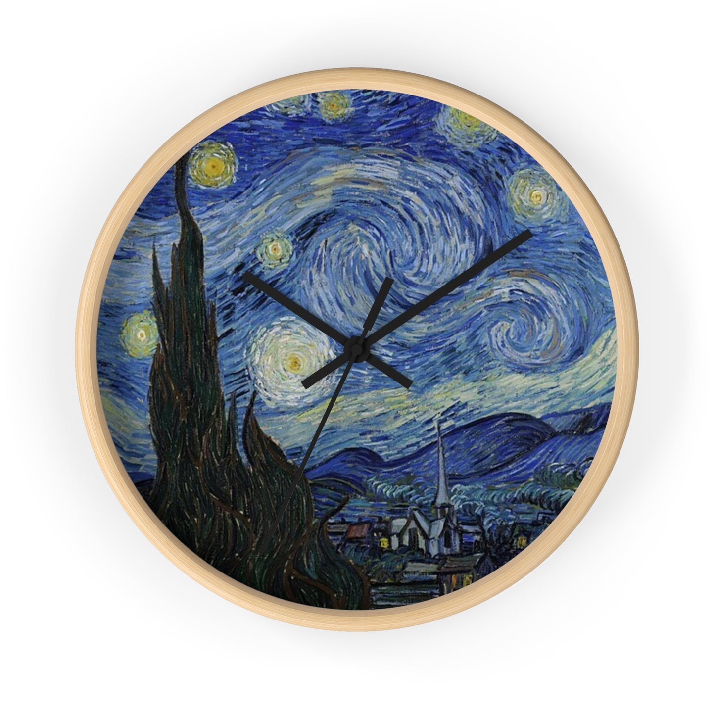 Starry Night Wall Clock