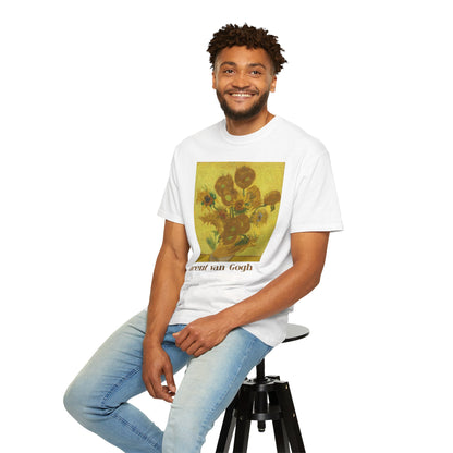 Unisex Garment-Dyed T-shirt Sunflowers by Vincent van Gogh