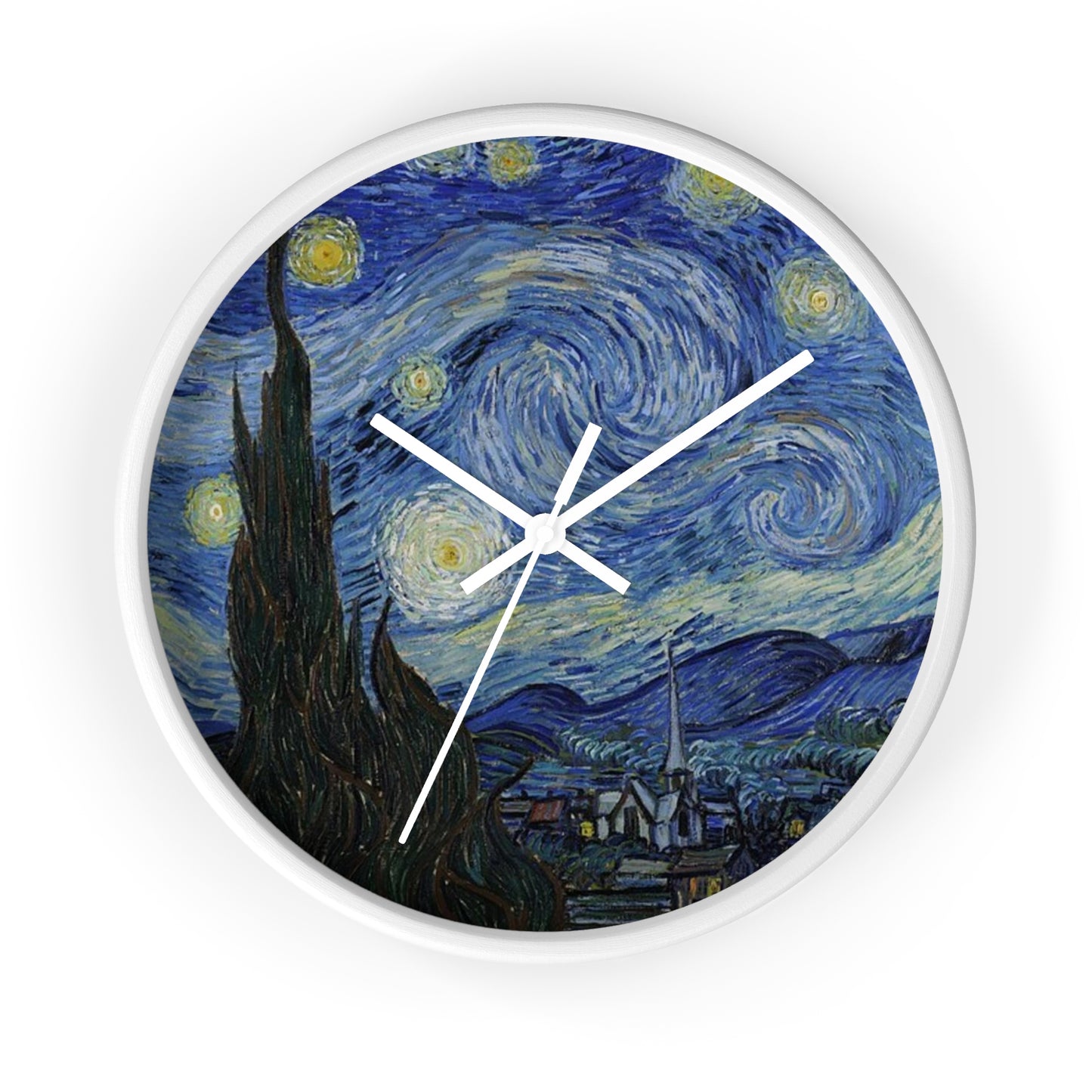 Starry Night Wall Clock