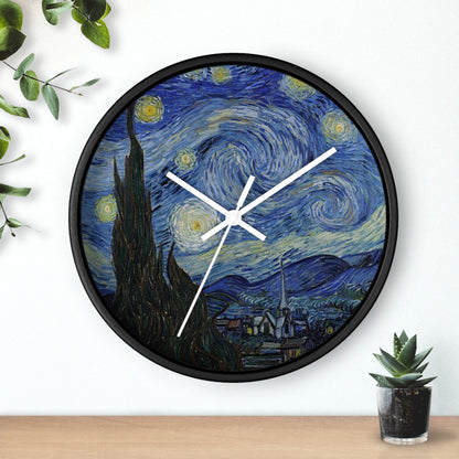 Starry Night Wall Clock