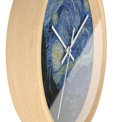 Starry Night Wall Clock