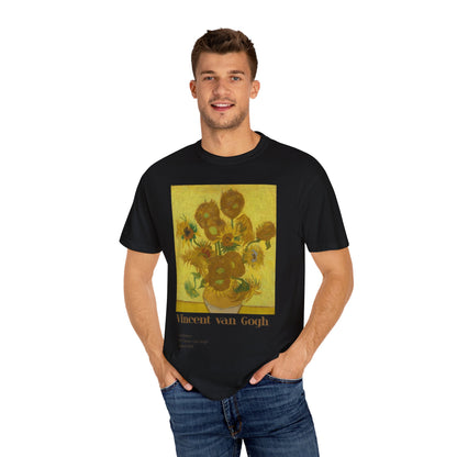 Unisex Garment-Dyed T-shirt Sunflowers by Vincent van Gogh