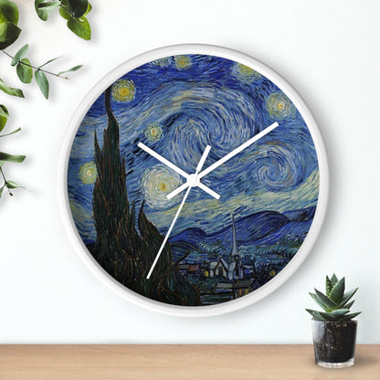 Starry Night Wall Clock