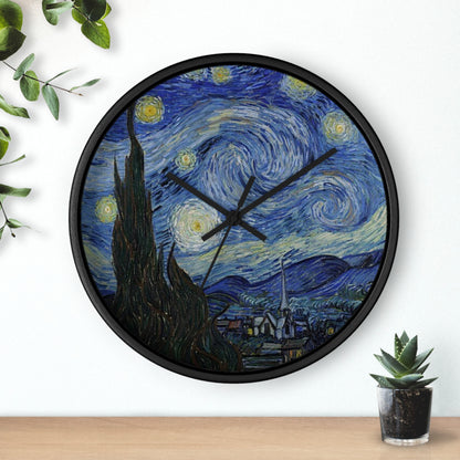 Starry Night Wall Clock