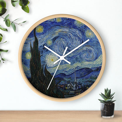 Starry Night Wall Clock