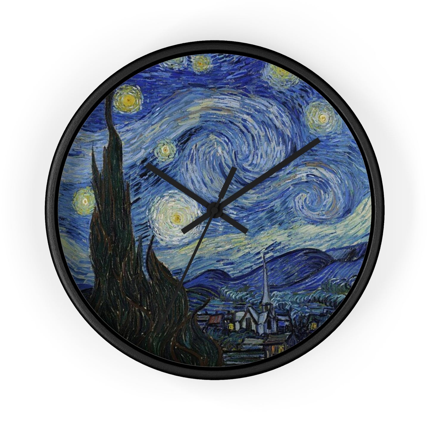 Starry Night Wall Clock