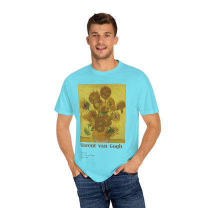 Unisex Garment-Dyed T-shirt Sunflowers by Vincent van Gogh