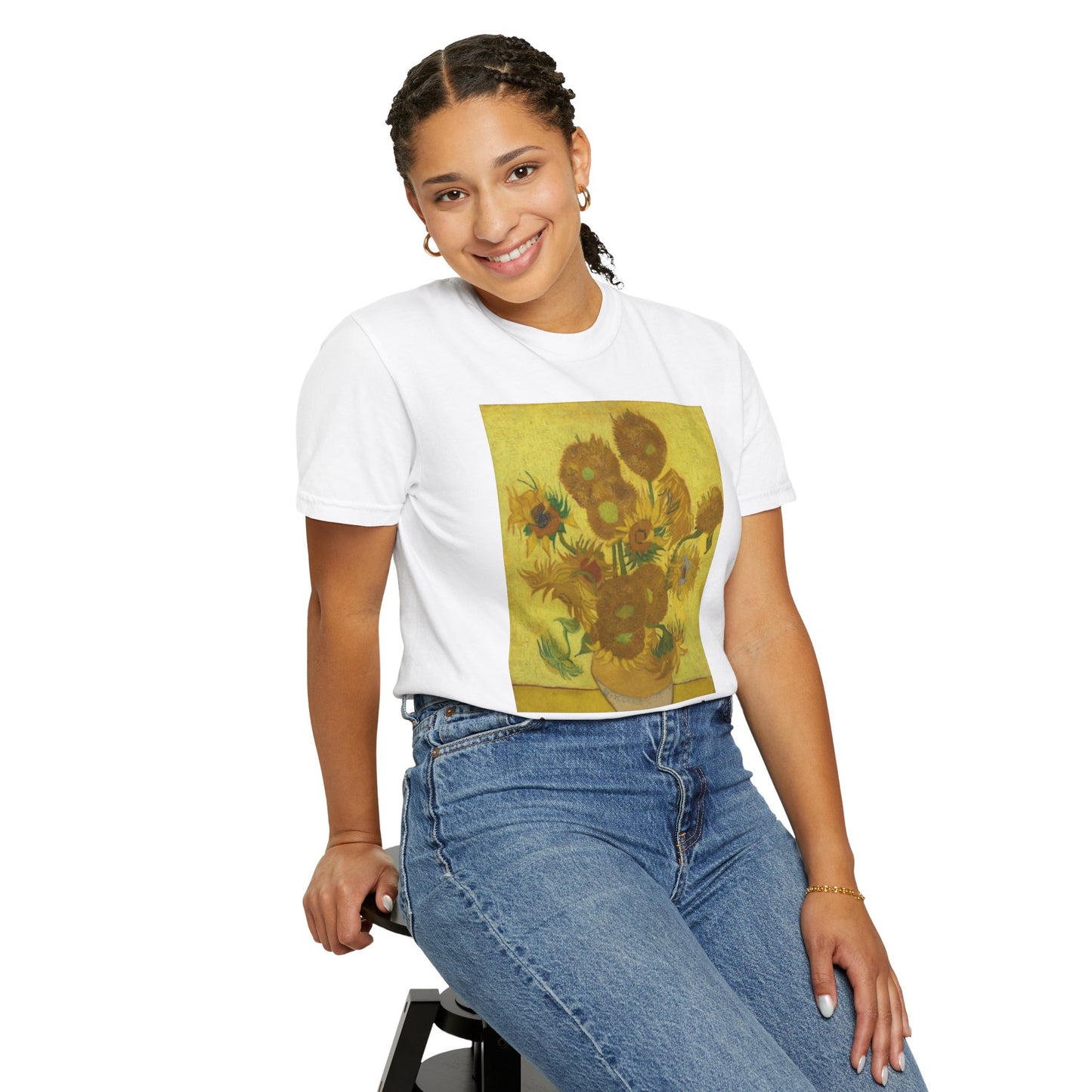 Unisex Garment-Dyed T-shirt Sunflowers by Vincent van Gogh