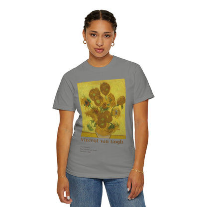 Unisex Garment-Dyed T-shirt Sunflowers by Vincent van Gogh