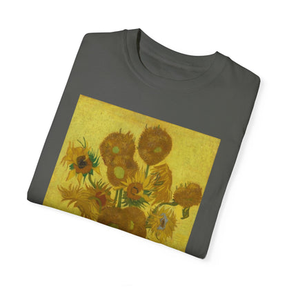 Unisex Garment-Dyed T-shirt Sunflowers by Vincent van Gogh