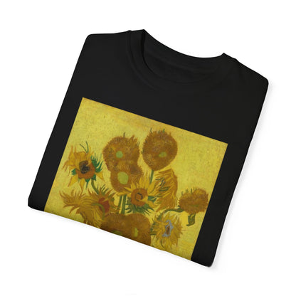 Unisex Garment-Dyed T-shirt Sunflowers by Vincent van Gogh