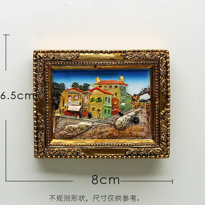 Van Gogh painting Picture frame 3d