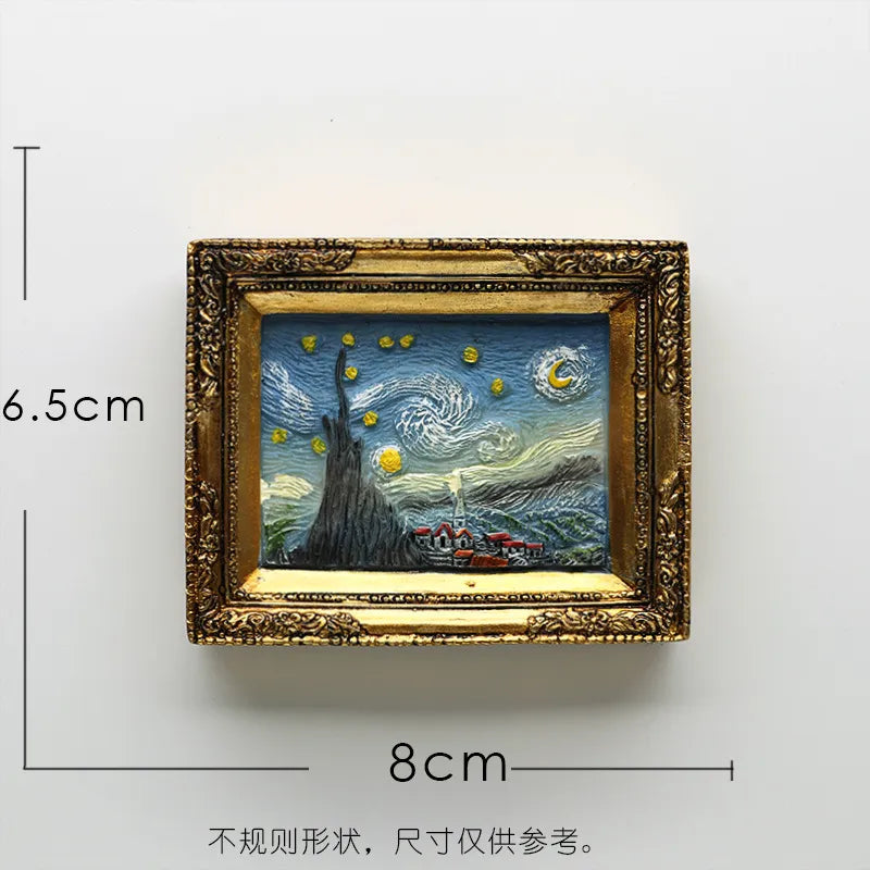 Van Gogh painting Picture frame 3d