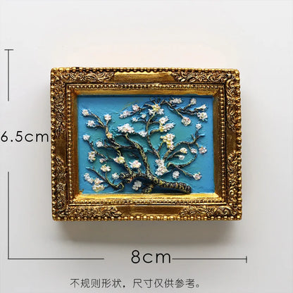 Van Gogh painting Picture frame 3d