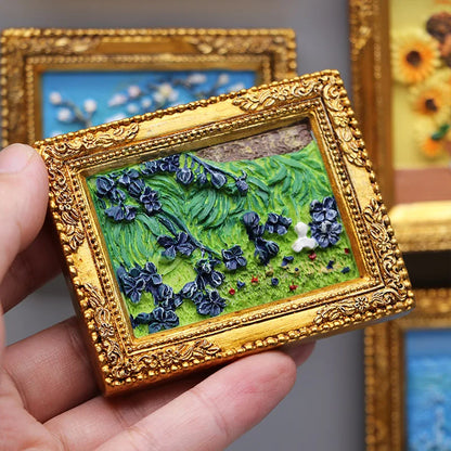 Van Gogh painting Picture frame 3d