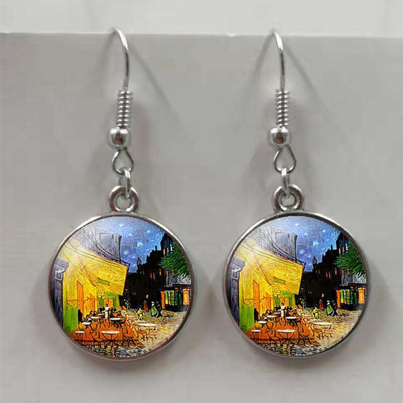 Van Gogh Painting Earrings