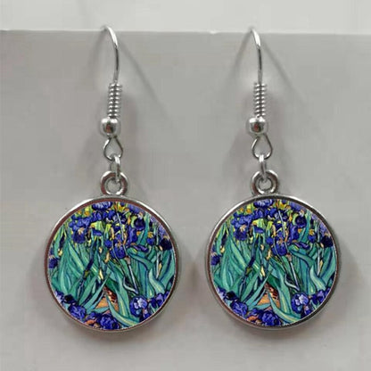 Van Gogh Painting Earrings