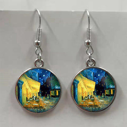 Van Gogh Painting Earrings