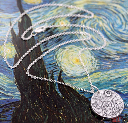 Van Gogh Starry Night Necklace