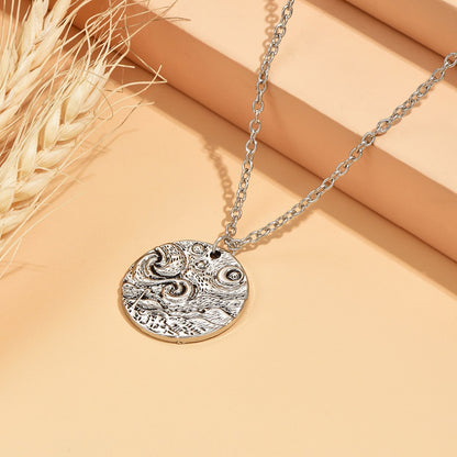 Van Gogh Starry Night Necklace