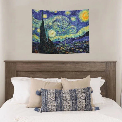 Starry night tapestry for wall