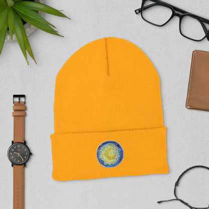 Starry night Cuffed Beanie