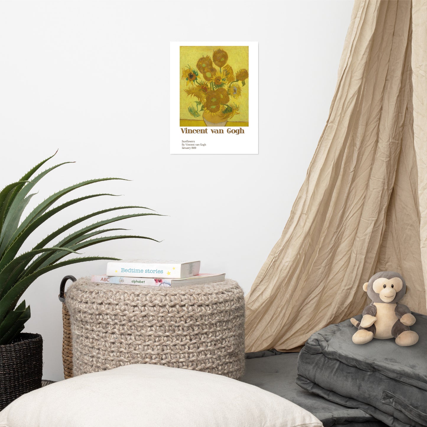 Sunflowers by van gogh Poster