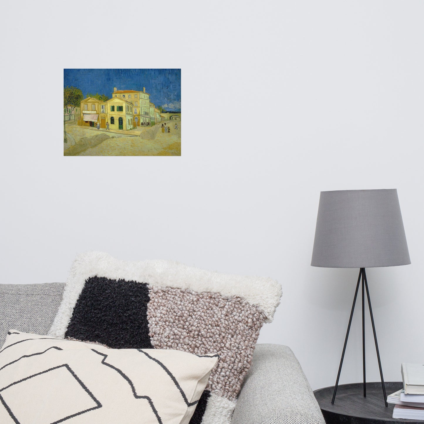 The yellow house By Vincent van Gogh Poster