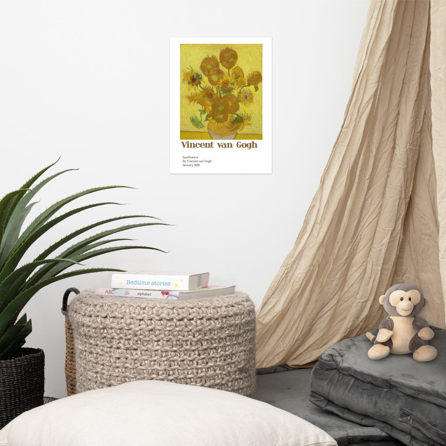 Sunflowers by van gogh Poster