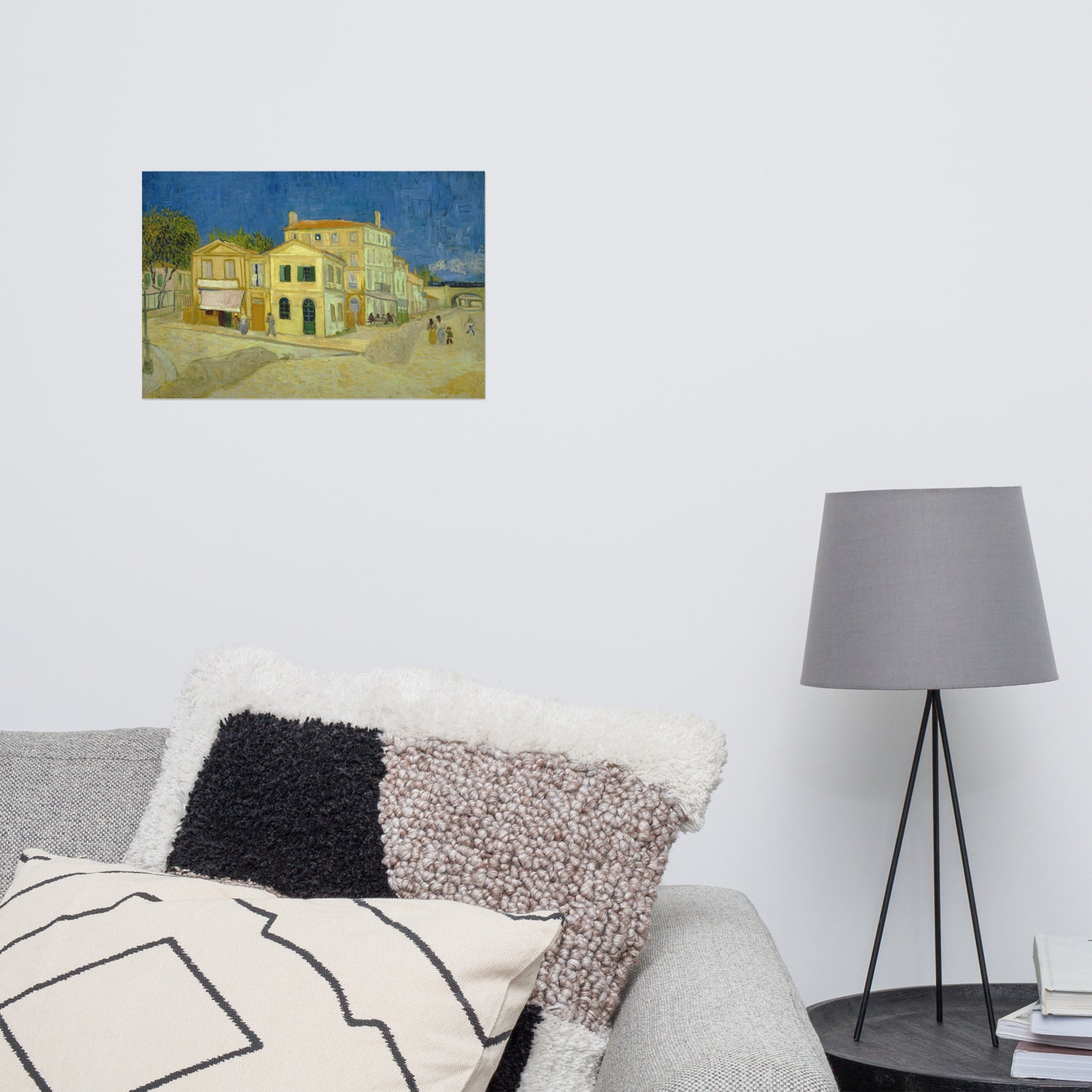 The yellow house By Vincent van Gogh Poster