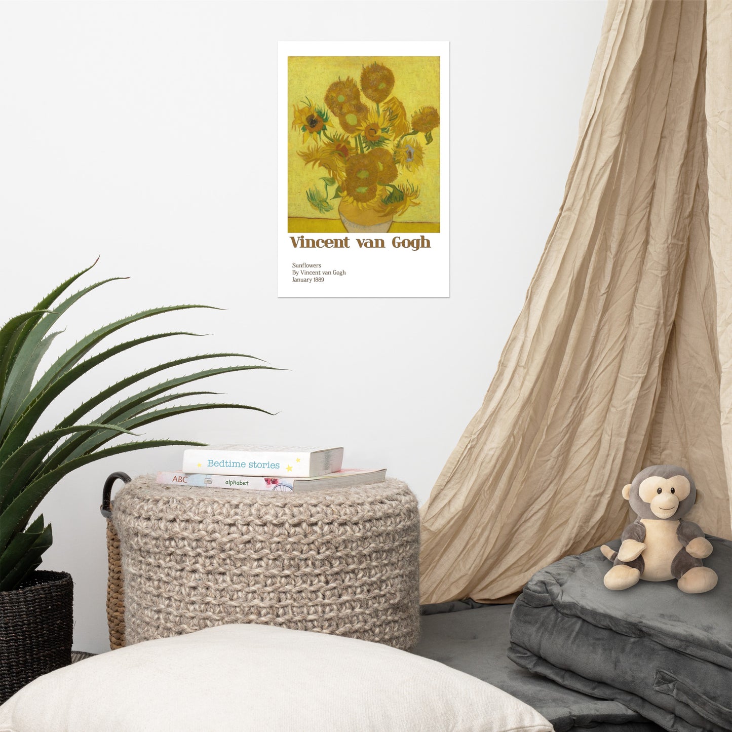 Sunflowers by van gogh Poster