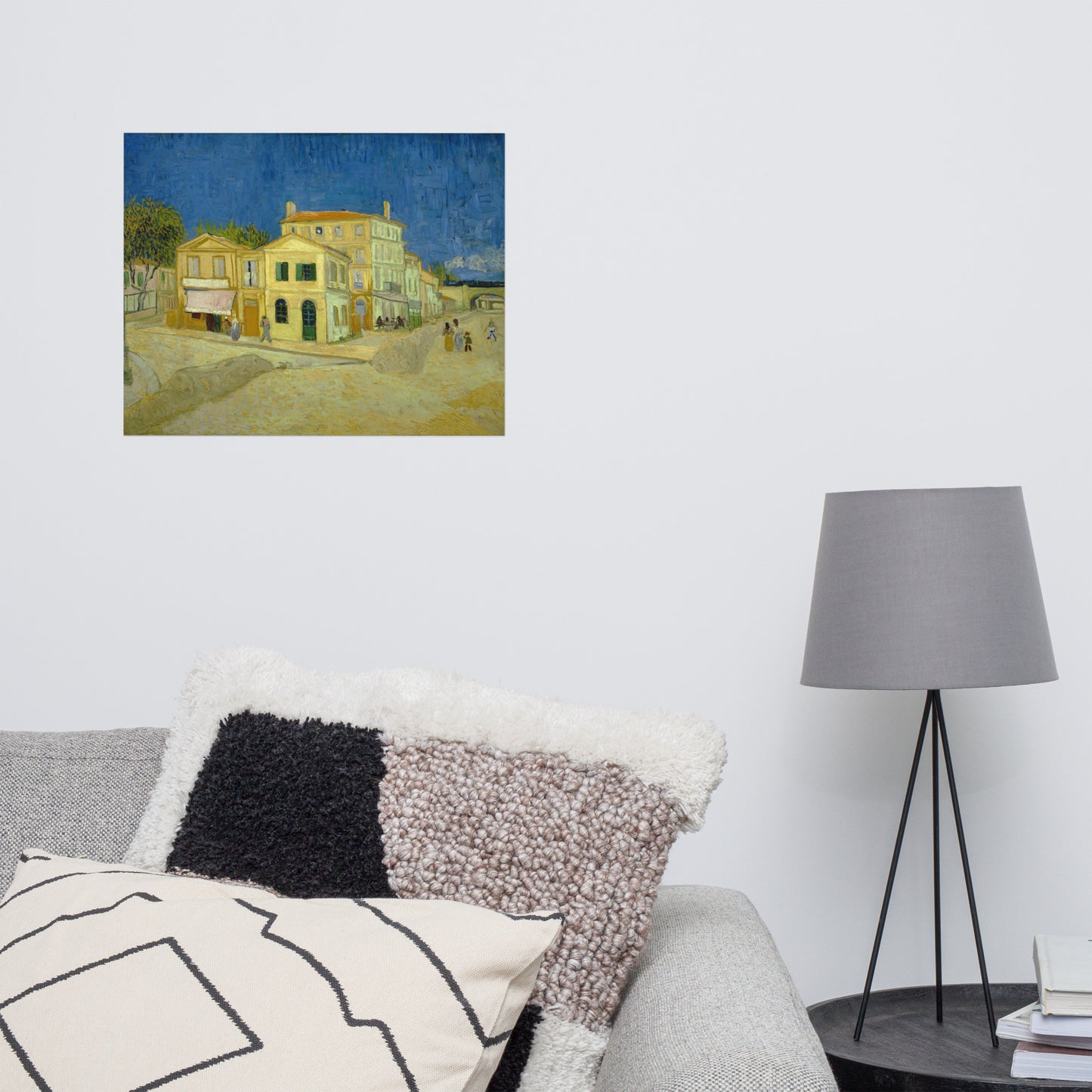 The yellow house By Vincent van Gogh Poster