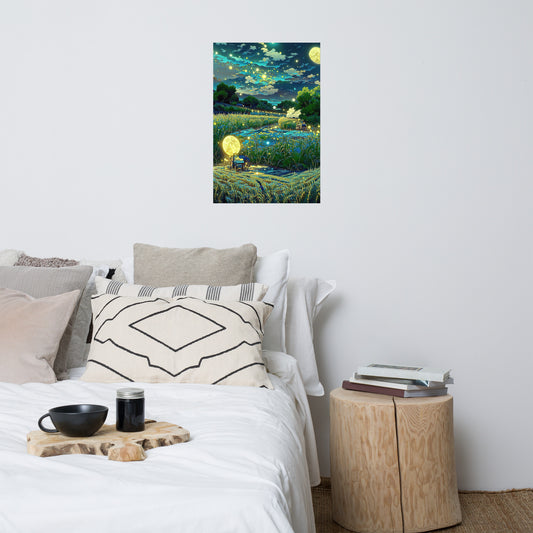 Van Gogh style Poster