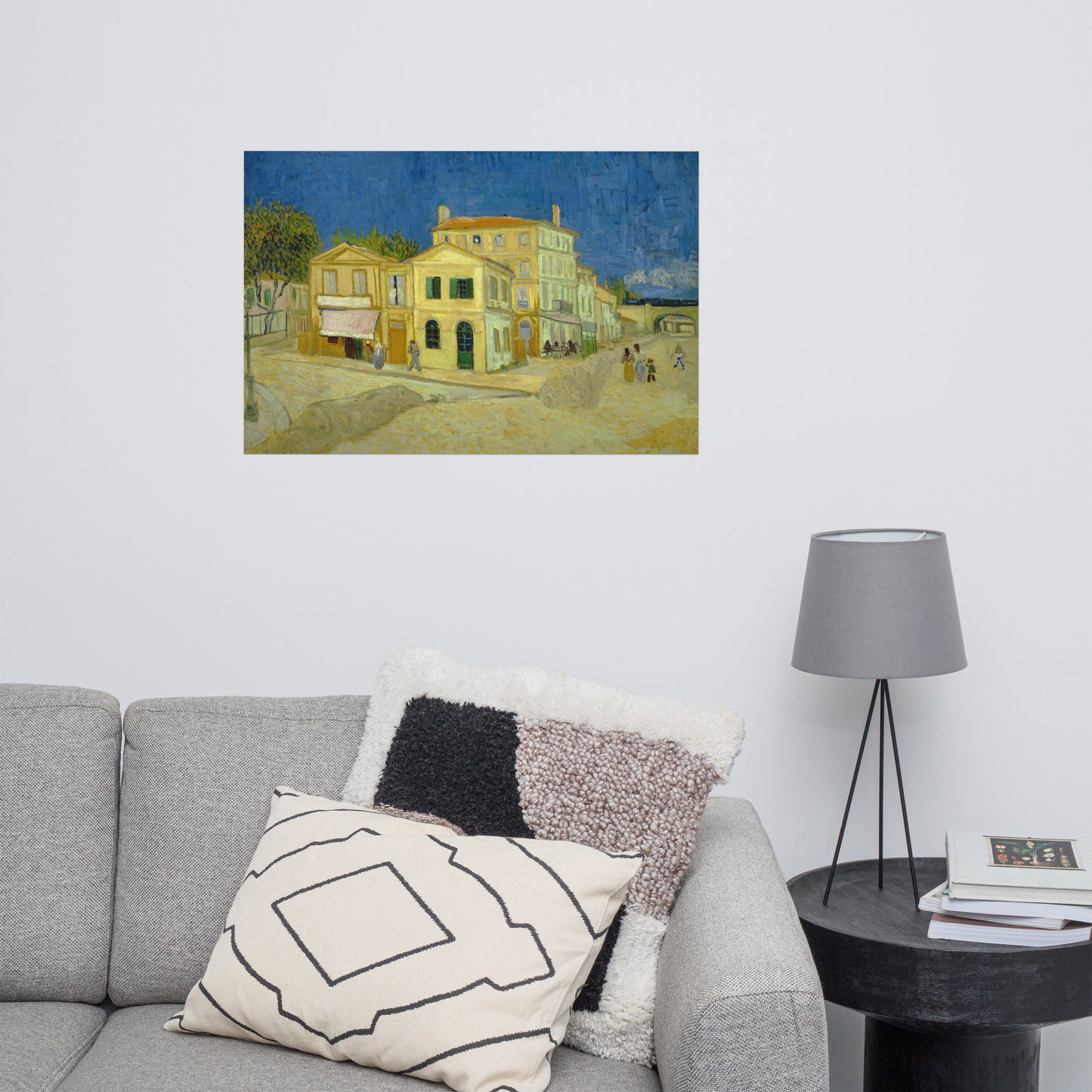 The yellow house By Vincent van Gogh Poster