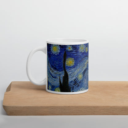 The starry night glossy mug