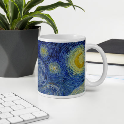 The starry night glossy mug