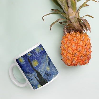 The starry night glossy mug