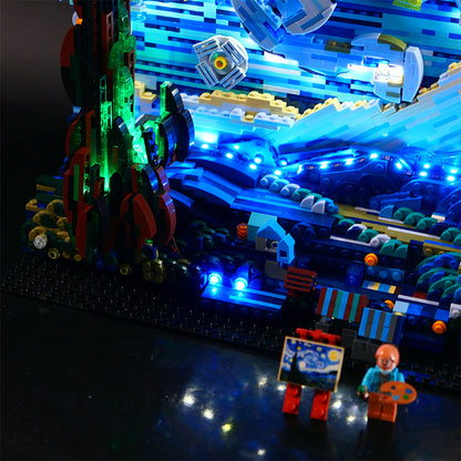 Starry night lego