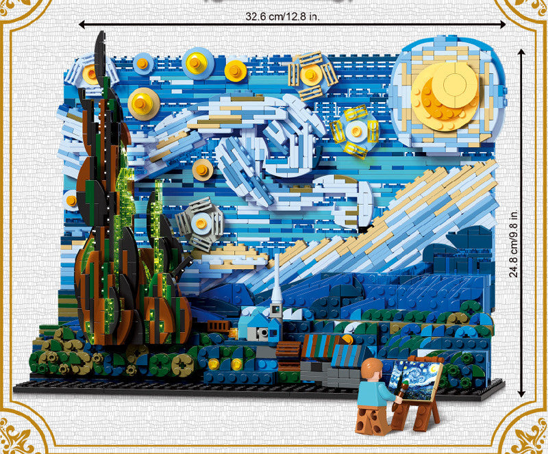 Starry night lego