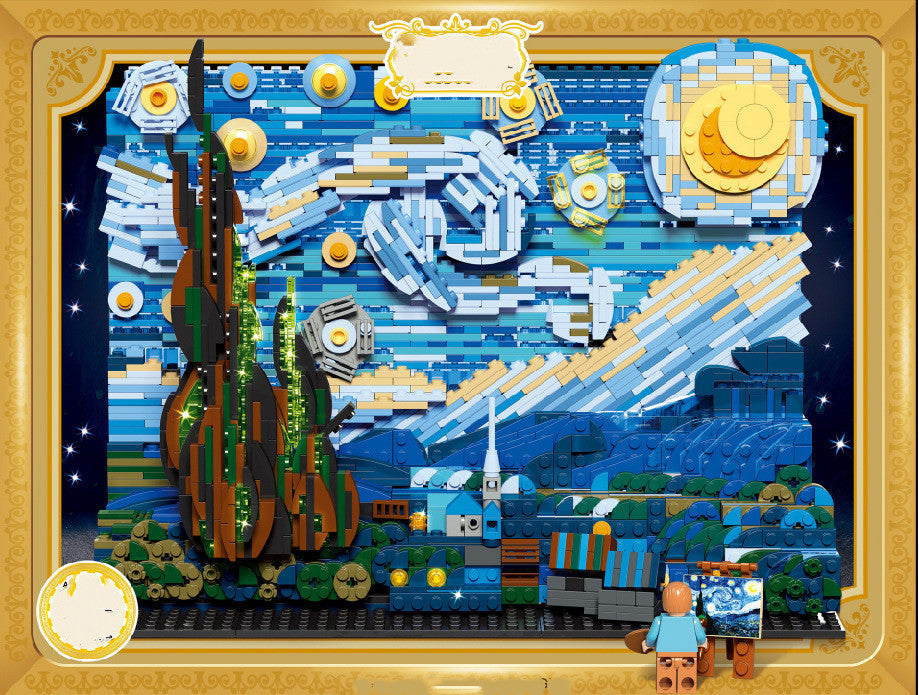 Starry night lego