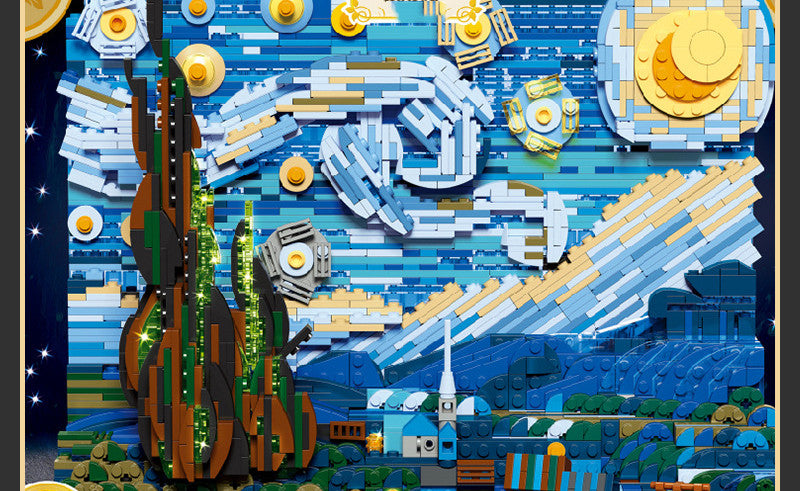 Starry night lego