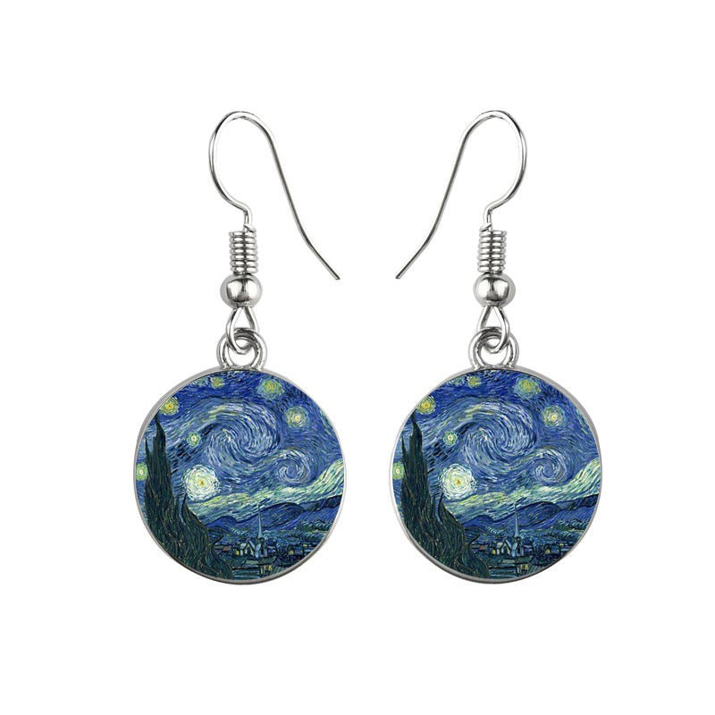 Van Gogh paintings Earrings