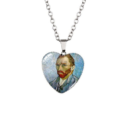 Van gogh herat Necklace