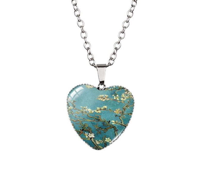 Van gogh herat Necklace