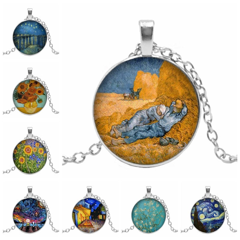 VN GOGH PAINTINGS Necklace